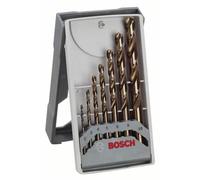 Bosch Set De Brocas De Metal De 7 Pzs Mini-X-Line HSS-Co, 135°, 2-10 Mm