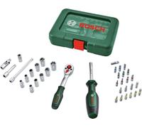 Bosch Set de carracas de 1/4&,#039,&,#039, 37 piezas (Accesorios Herramientas Manuales)