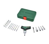 Bosch Set de destornilladores de trinquete con puntas y empuñadura en T | Accesorios Herramientas Manuales