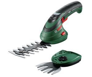 Bosch Set de Tijeras Cortacésped a Batería Isio | 3.6 V, Longitud de Cuchilla 12 cm, Distancia entre Cuchillas 8 mm