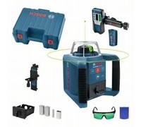BOSCH Set Láser rotativo de construcción GRL 300 HVG + receptor LR 1G 0601061701