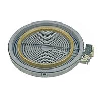 Bosch Siemens 00446645 00436745 - Radiador de dos circuitos Hilight Highlighting, placa eléctrica, vitrocerámica, también Balay Constructa Neff