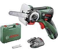 Bosch Sierra EasyCut 12 (Con tecnología NanoBlade, batería, cargador, hoja de sierra, maletín, Batería de 12 voltios, 2,5 Ah)