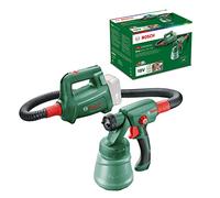 Bosch Sistema de pulverización de pintura a batería EasySpray 18V-100 (sin batería, sistema de 18 voltios; volumen de alimentación: 0-100 ml/min; volumen del contenedor: 800 ml, en caja)