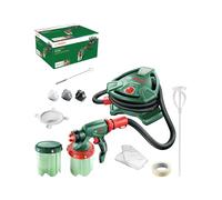 Bosch sistema de Pulverización de pintura PFS 5000 E (1200 W, 2x depósitos de pintura de 1000 ml, boquillas para pinturas murales, lacas de colores y lacas incoloras)