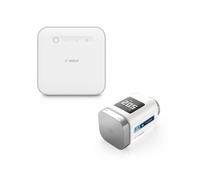 Bosch Smart Home kit básico de termostato inteligente de radiador, 1 controller II, 1 termostato de radiador II [+M] antracita