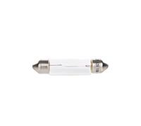 Bosch Sof. 10W Pure Light, Lámparas Halógenas para Faro Delantero, 12 V 10 W, Calidad Original - Casquillo Tipo SV8,5-8 - Recambio de Luz para Coche, Paquete de 2 Lámparas
