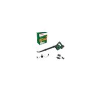 Soplador de hojas inalámbrico universal Bosch 18V-130 con batería de 18V y 2.5 Ah y cargador.
