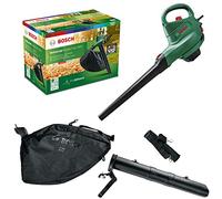 Bosch Soplador eléctrico y aspirador Universal GardenTidy 3000 | 3000 W, bolsa de recogida 50 l, velocidad variable, para soplar, aspirar trituración de hojas, peso: 4,7 kg