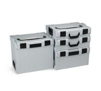 Bosch Sortimo 4er Set L-BOXX Gr1-Gr4 Sistema de Trasporte Innovador Para Oficio