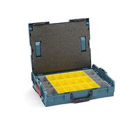 Bosch Sortimo L-Boxx 102 - Maletín de herramientas, color azul profesional, sin logotipo, equipado con sistema de organización, juego de cajas B3 y almohadilla de tapa