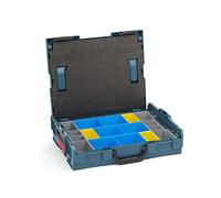 Bosch Sortimo L-Boxx 102 - Maletín de herramientas, color azul profesional, sin logotipo, equipado con sistema de organización, juego de cajas BC3 y almohadilla de tapa