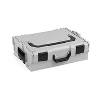 Bosch Sortimo L-BOXX 136 6000003650 - Caja de herramientas profesional vacía (tamaño 2), color gris claro y negro