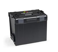 Bosch Sortimo L BOXX 374 Negro personalizable con su logotipo | Tamaño 4 | Maletín de herramientas profesional L-BOXX 374 | Innovador sistema de transporte | Caja de herramientas vacía