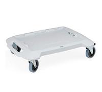 Bosch Sortimo L-Boxx Roller - Juego de maletines de herramientas vacías con sistema de transporte innovador, color gris