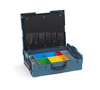 Bosch Sortimo - Maletín de herramientas • L-Boxx 136 profesional azul • equipado con sistema de clasificación H3 y tarjeta de herramientas 1