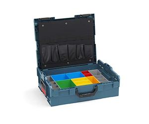 Bosch Sortimo - Maletín de herramientas • L-Boxx 136 profesional azul • equipado con sistema de clasificación H3 y tarjeta de herramientas 1