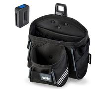 Bosch Sortimo ProClick Tool-Pouch L 36 - Bolsa de herramientas profesional de tejido sintético resistente para electricistas, gran bolsa de herramientas para hombre