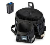 Bosch Sortimo ProClick Tool-Pouch L 39 - Bolsa de herramientas profesional para cinturón (tejido sintético resistente con soporte para martillo)