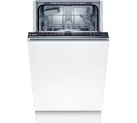 Bosch SPV2HKX41E Lavavajillas Serie 2 Totalmente Integrable, E, 45 cm, 9 Servicios, Plata