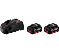 Bosch Starter Set 18V 2x5,0AH + Cargador GAL 1180 CV