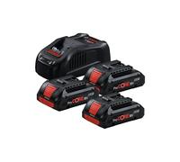 BOSCH Juego de iniciación 3x ProCORE 18V 4.0Ah + GAL1880 0615990N2G