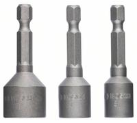 Bosch Steckschlüssel-pack, 3-teilig, 50MM, 8 , 10 , 13MM 2608551078