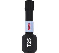 BOSCH T25 Broca de control de impacto 25 mm, 2 piezas 2608522475