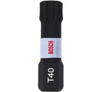 BOSCH T40 Broca de control de impacto 25 mm, 2 piezas 2608522478