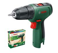 Bosch Home and Garden taladro/atornillador a batería EasyDrill 1200 (sin batería, sistema de 12 V, en caja), Color Verde