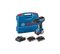 Bosch Taladro atornillador inalámbrico, set profesional GSR 18V-50 + 3x batería 2,0 Ah + maletín 06019H5005