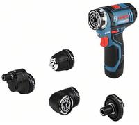 Bosch GSR 12V-15 FC Professional Sin llave 600 g Negro, Azul