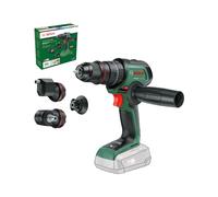 Bosch Taladro de percusión con batería AdvancedImpact 18V-80 QuickSnap (para taladrar y atornillar; sistema de 18V; Brushless; 82 Nm; portabrocas de 13 mm; empuñadura adicional; sin batería)