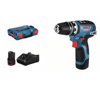 Bosch Taladro GSR 12v-35 FC, 2xGBA12V 3Ah, GAL12V, L-BOXX102 06019H3001