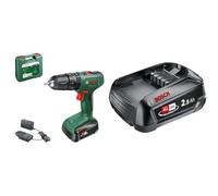 Bosch taladro percutor a batería EasyImpact 18V-38 (1 batería de 2,5 Ah; sistema de 18 V; en maletín de transporte) + Bosch Batería W-B PBA 18V 2.5Ah