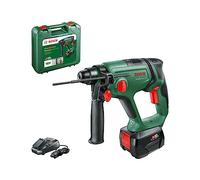 Bosch Taladro Percutor A Batería Universalhammer 18V (1 Batería De 4,0 Ah, Sistema De 18V; Taladrado/Taladrado Con Percutor/Cincelado; Energía De Impacto 2 J, Sds Plus, Maletín De Transporte)