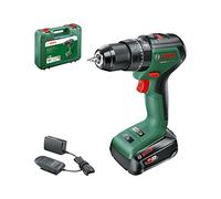 Bosch taladro percutor a batería UniversalImpact 18V-60 (1 batería de 2,0 Ah, sistema de 18 V, en maletín de transporte)
