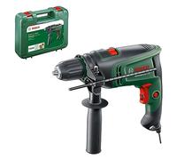 Bosch Taladro Percutor Eléctrico UniversalImpact 730, Taladrado de Precisión en Mampostería, Madera y Acero, Motor de 730 W, en Maletín de Transporte
