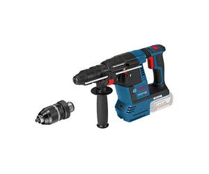Bosch Taladro Percutor GBH 18V-26 F SDS Plus Profesional con Motor Brushless, Energía de Impacto 2.6J, 18V, Incluye 2 Baterías 5.5Ah y Maletín GAL 1880CV GD1