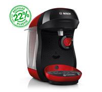 Bosch TAS103E - Cafetera Multibebida TASSIMO HAPPY friendly 1400W Color Rojo