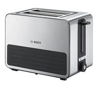 Bosch TAT7S25 Tostador compacto, 2 ranuras, 1050 W, color gris