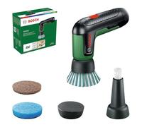 Bosch TAYDO (UniversalBrush 4V) Cepillos eléctricos a batería (cepillo, cepillo para detalles, soporte de almohadillas, almohadilla abrasiva resistente, almohadilla de microfibra que no raya, caja)