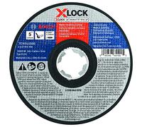 BOSCH TCWX1S500 - Rueda abrasiva de corte rápido de metal y acero inoxidable de 5 pulgadas x 0.45 pulgadas, tipo 1A (ISO 41), grano 60