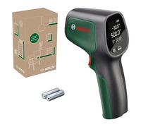Bosch termómetro de infrarrojos UniversalTemp (de -30 °C a +500 °C, medición fácil y precisa, 3 grupos de materiales predefinidos, en caja para e-commerce)