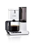 Bosch TKA8011 Cafetera de Goteo, 1.160 W, Capacidad para 10/15 Tazas, Color Blanco
