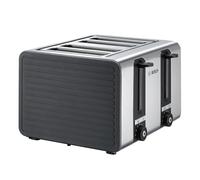 Bosch TAT7S45 tostadora 4 rebanada(s) 1800 W Negro, Acero inoxidable