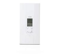 Bosch Tronic 8500 - Calentador de agua eléctrico (resistente a la presión, con AquaStop, 2 en 1, función de cambio de potencia y pantalla multifunción), TR8500 21/24 DESOAB