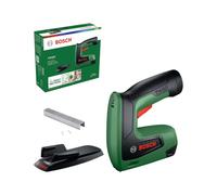 Bosch TWEO Clavadora (1000 grapas tipo 53 8 mm, batería Compact Power BA 4 V 2,0 Ah, accesorio para grapas de papel, caja de cartón)