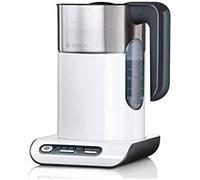 Bosch TWK8611P tetera eléctrica 1,5 L 2400 W Antracita, Acero inoxidable, Blanco