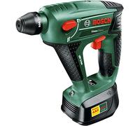 Bosch Uneo Maxx (Taladro de percusión inalámbrico, 2 baterías, 18 V, conjunto de accesorios de 19 piezas, en SystemBox)